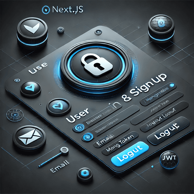 Authentication and access-control concept illustration